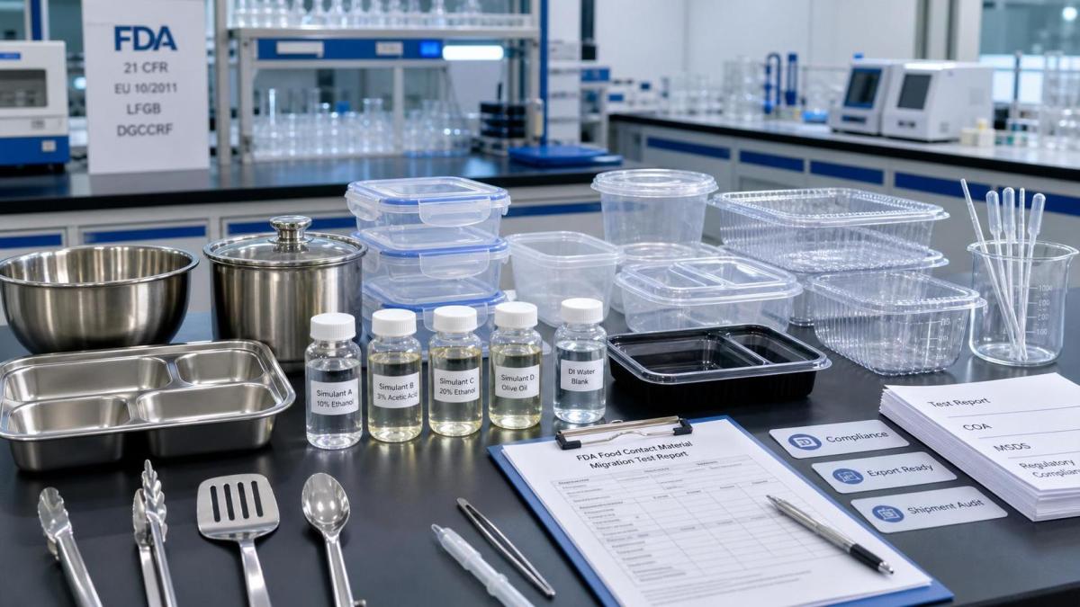 FDA Expands Migration Testing for Kitchenware Exports