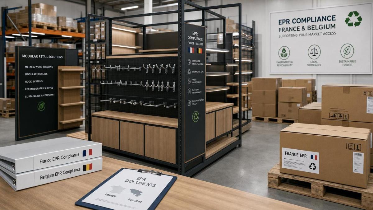 France and Belgium Extend EPR to Retail Fixtures