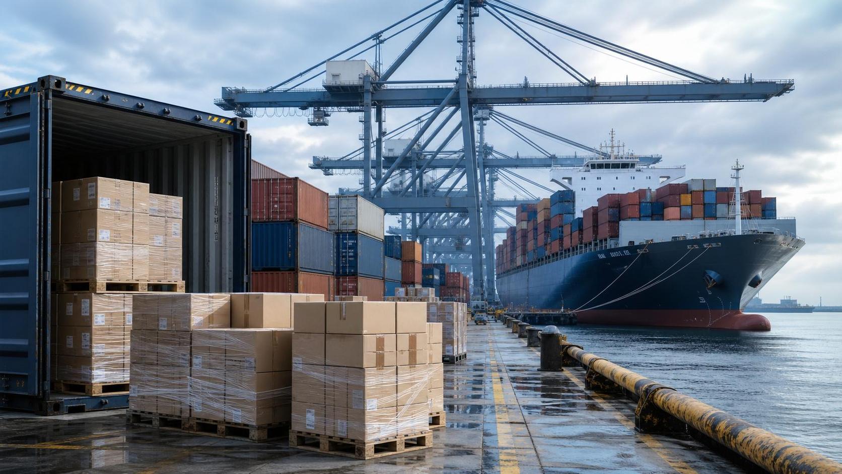 Asia-Europe Container Rates Jump 35%, Pressuring E-commerce Fulfillment Pack Costs
