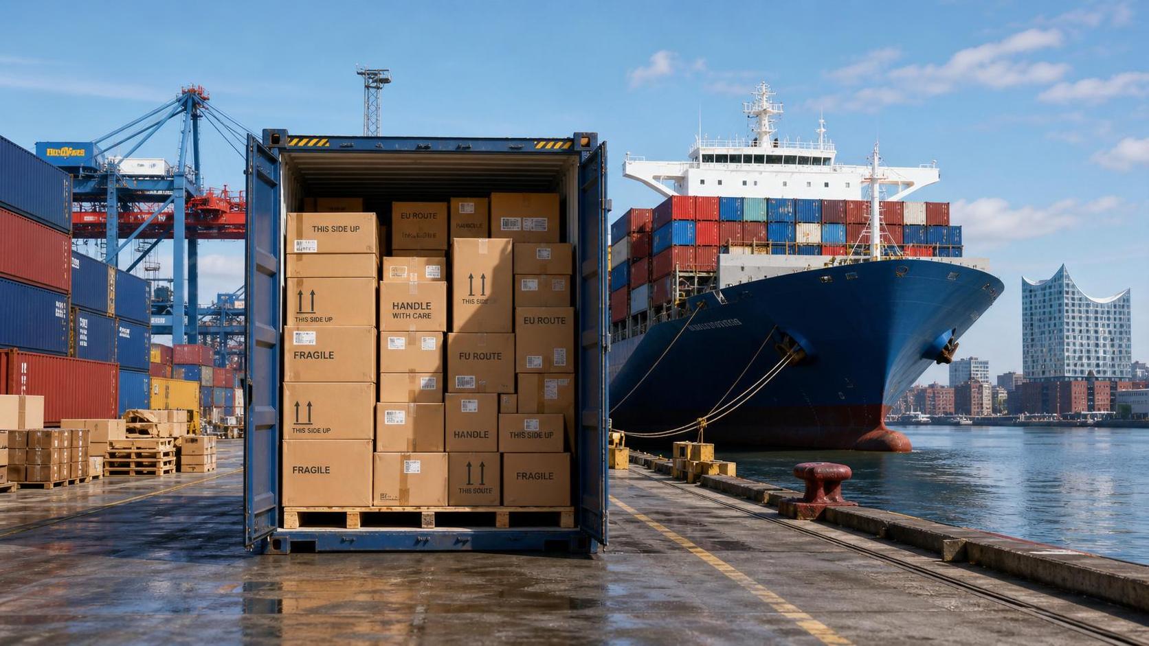 Asia-Europe Spot Rates Jump 28%, Pressuring Fulfillment Pack Costs