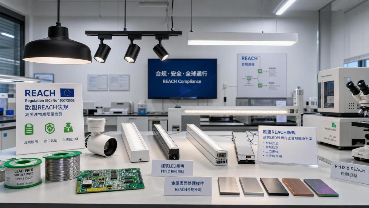 EU REACH Adds Lead Solder Ban for Architectural LED Lighting EU REACH Adds Lead Solder Ban for Architectural LED Lighting