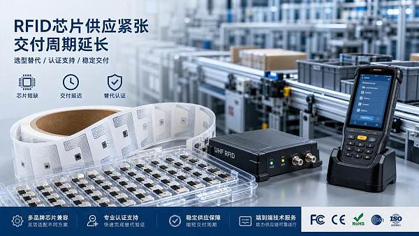 RFID Chip Shortage Extends Delivery Cycles to 14 Weeks