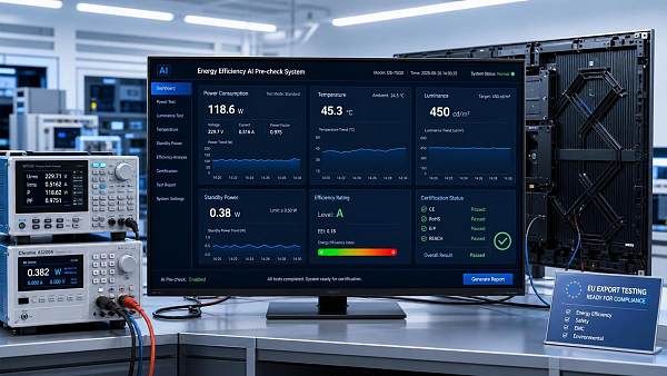 TUV Rheinland Launches AI Pre-Check for Signage Energy Compliance