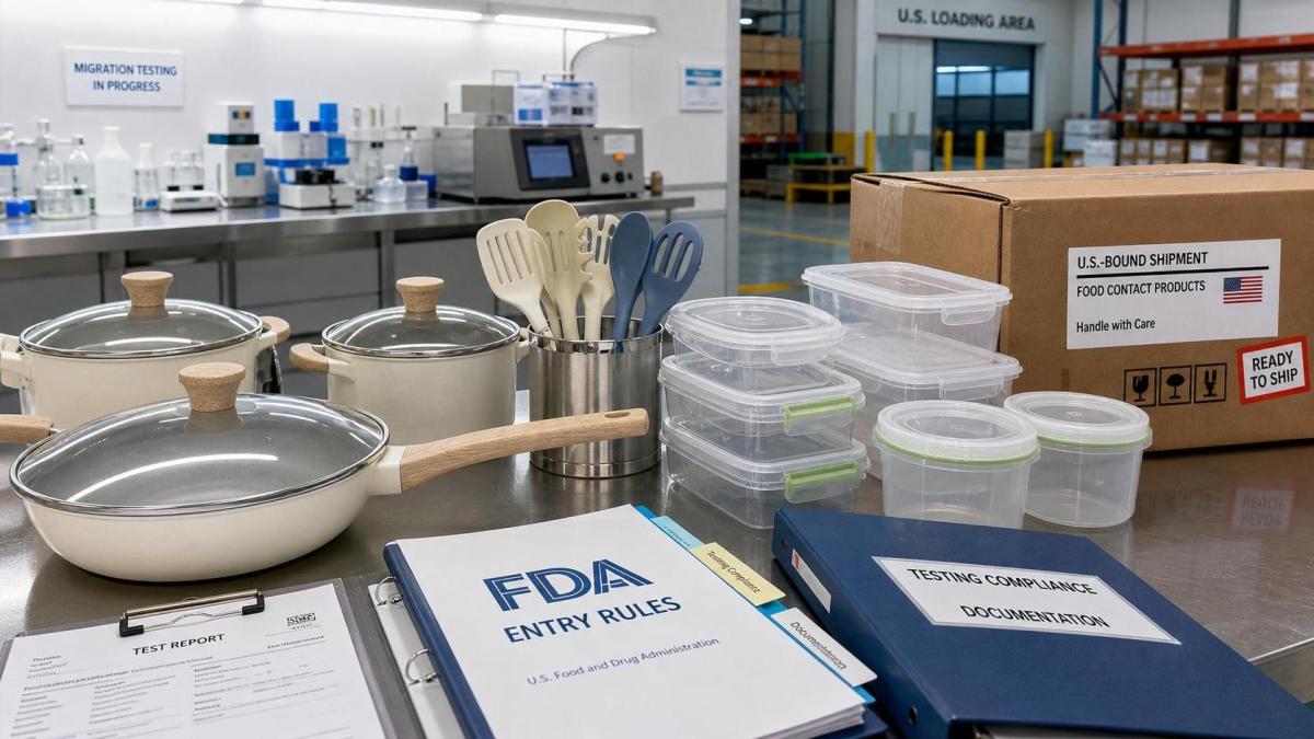FDA Tightens U.S. Entry Rules for Kitchenware FDA Tightens U.S. Entry Rules for Kitchenware