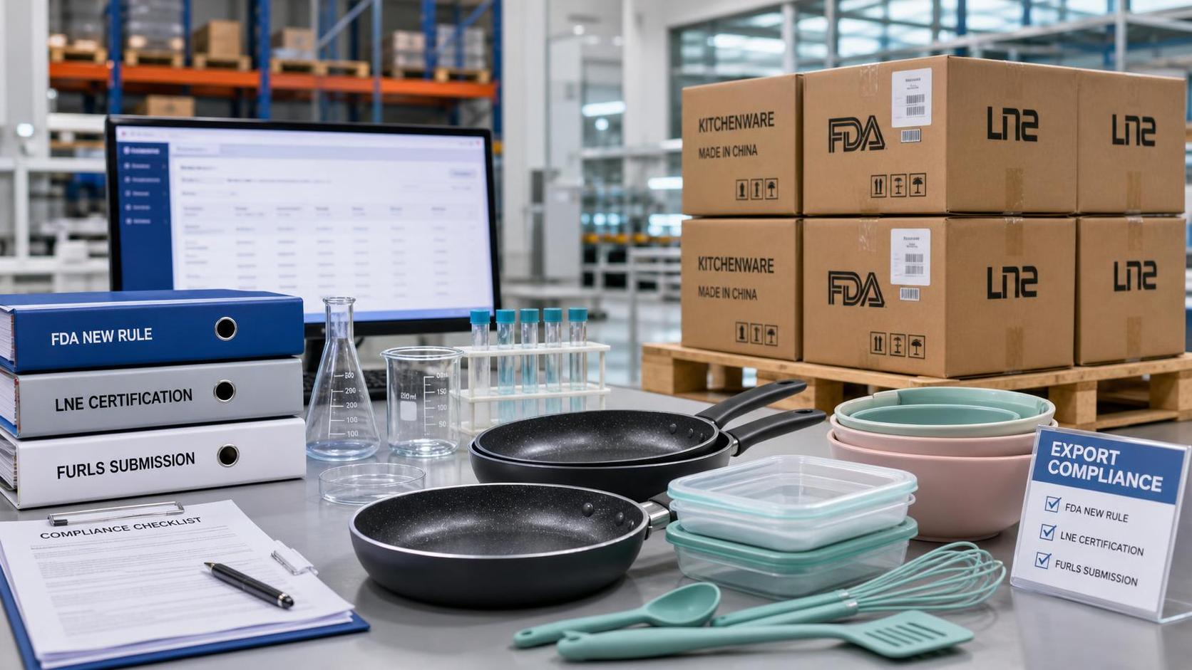 FDA Rule Takes Effect for Kitchenware Exports