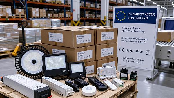 EU EPR Rule Takes Effect for LED and Smart Lighting Exports