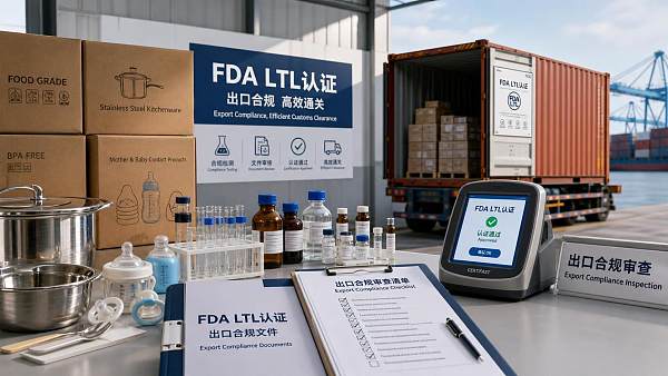 FDA Mandates LTL Certification for Food-Contact Exports