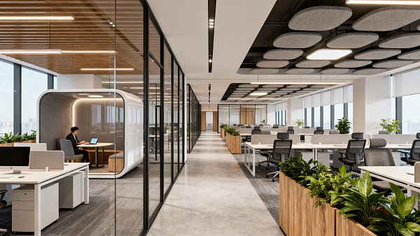 How Wellness Driven Commercial Interiors Affect Employee Focus and Space Planning