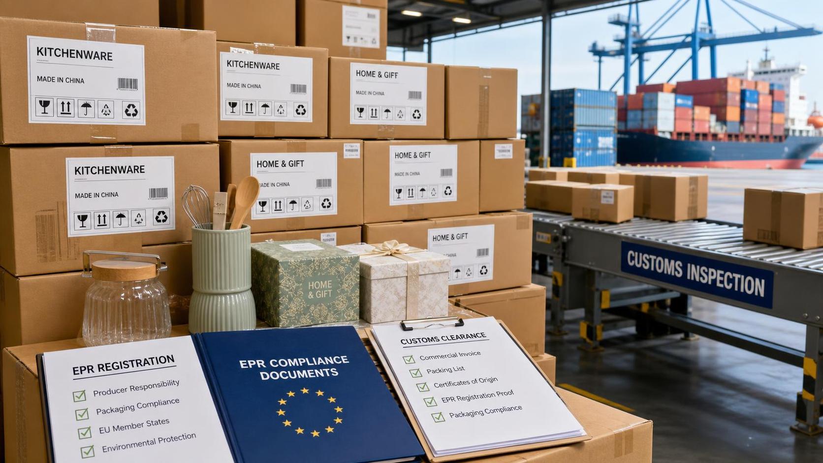 EU EPR Rule Takes Effect for Packaged Goods Clearance