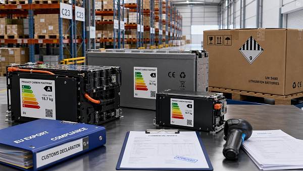 EU Battery Rule Takes Effect on August 18: Carbon Footprint Labels Become Mandatory