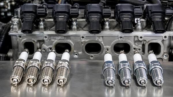 When are double platinum spark plugs a better choice than iridium?