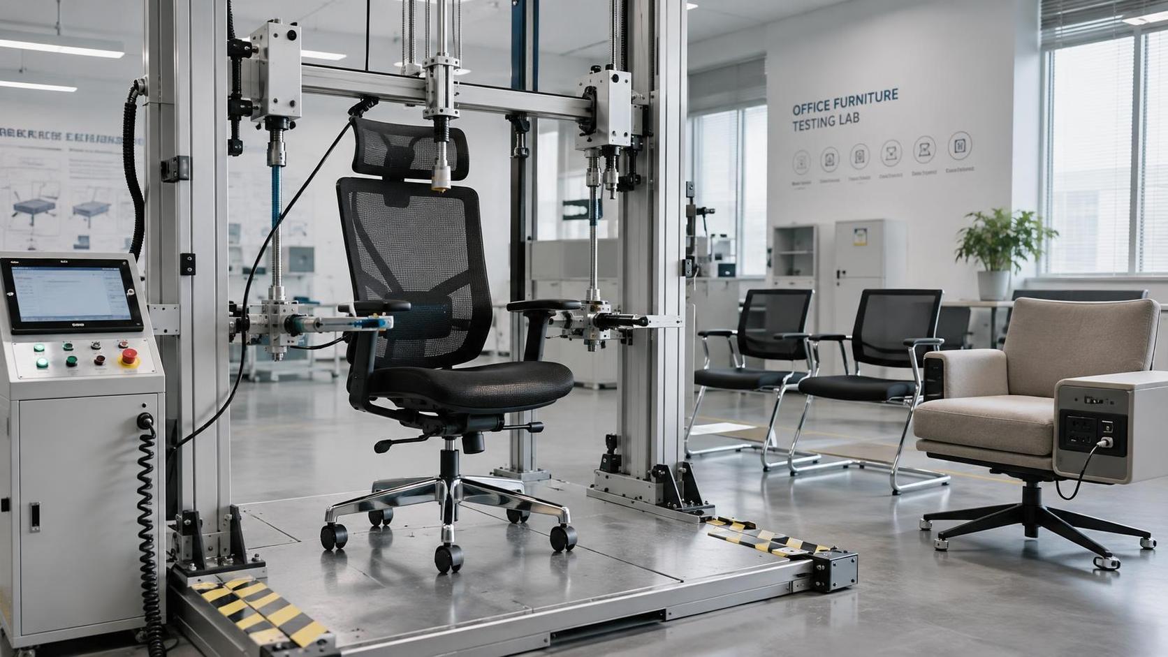 Which commercial furniture standards apply to workplace seating?