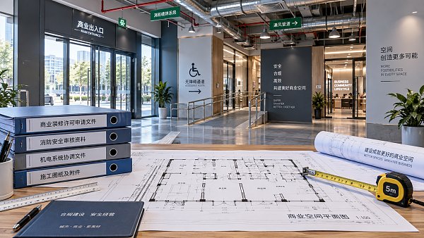 What permit approvals belong in a commercial fitout planning checklist?