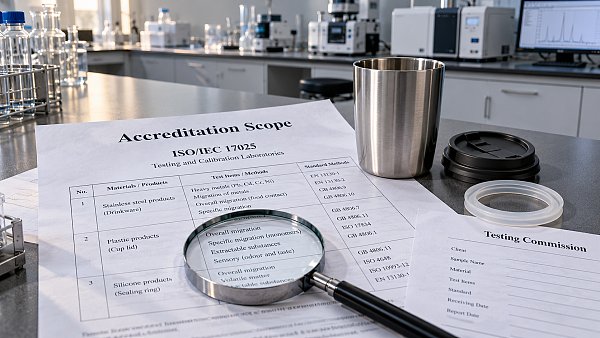 How to verify an LFGB testing laboratory's accreditation scope