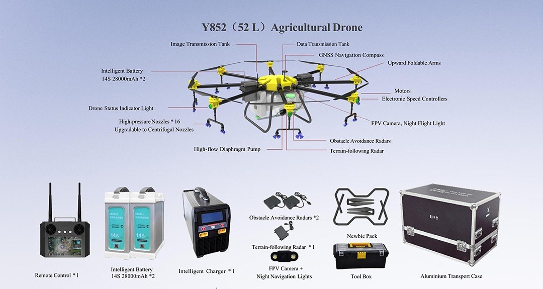 Y852（52L）Agricultural Drone