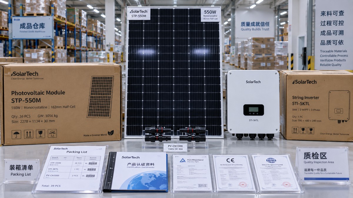 What to verify in distributor sourcing to avoid counterfeit solar components