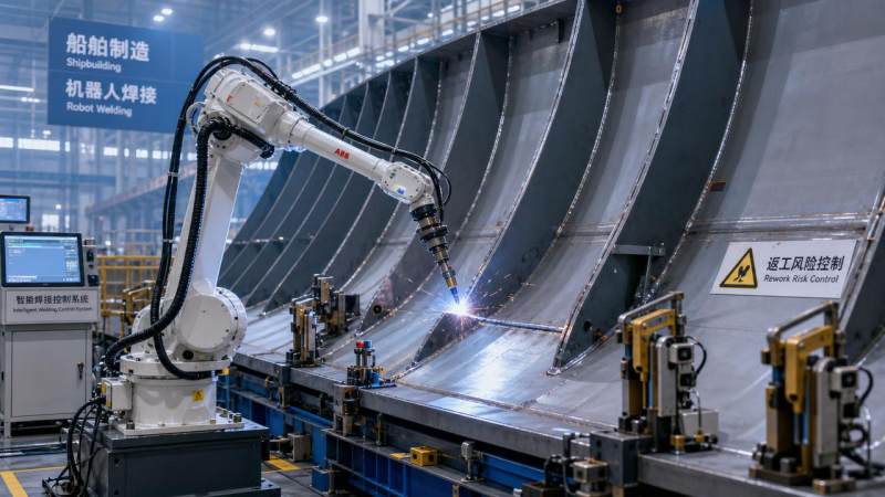 Shipbuilding robotic welder OEM: what causes rework later? Shipbuilding robotic welder OEM: what causes rework later?