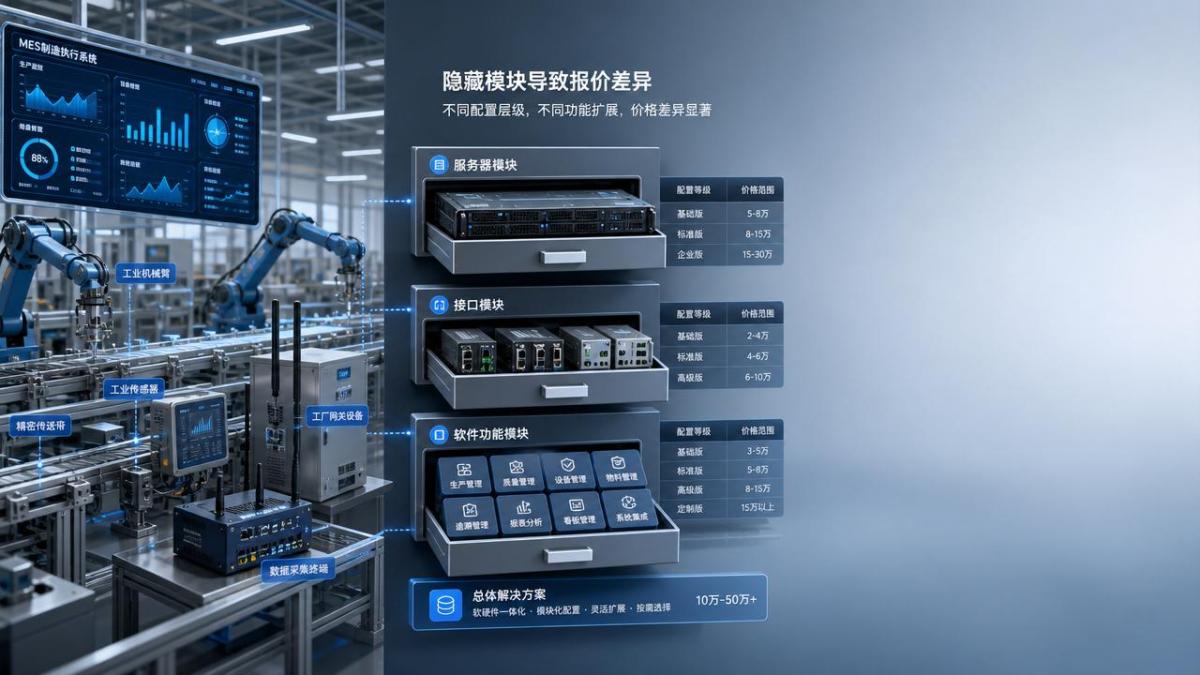MES Software Price Gaps Often Come From Hidden Modules MES Software Price Gaps Often Come From Hidden Modules