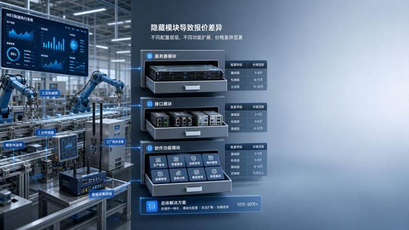 MES Software Price Gaps Often Come From Hidden Modules MES Software Price Gaps Often Come From Hidden Modules