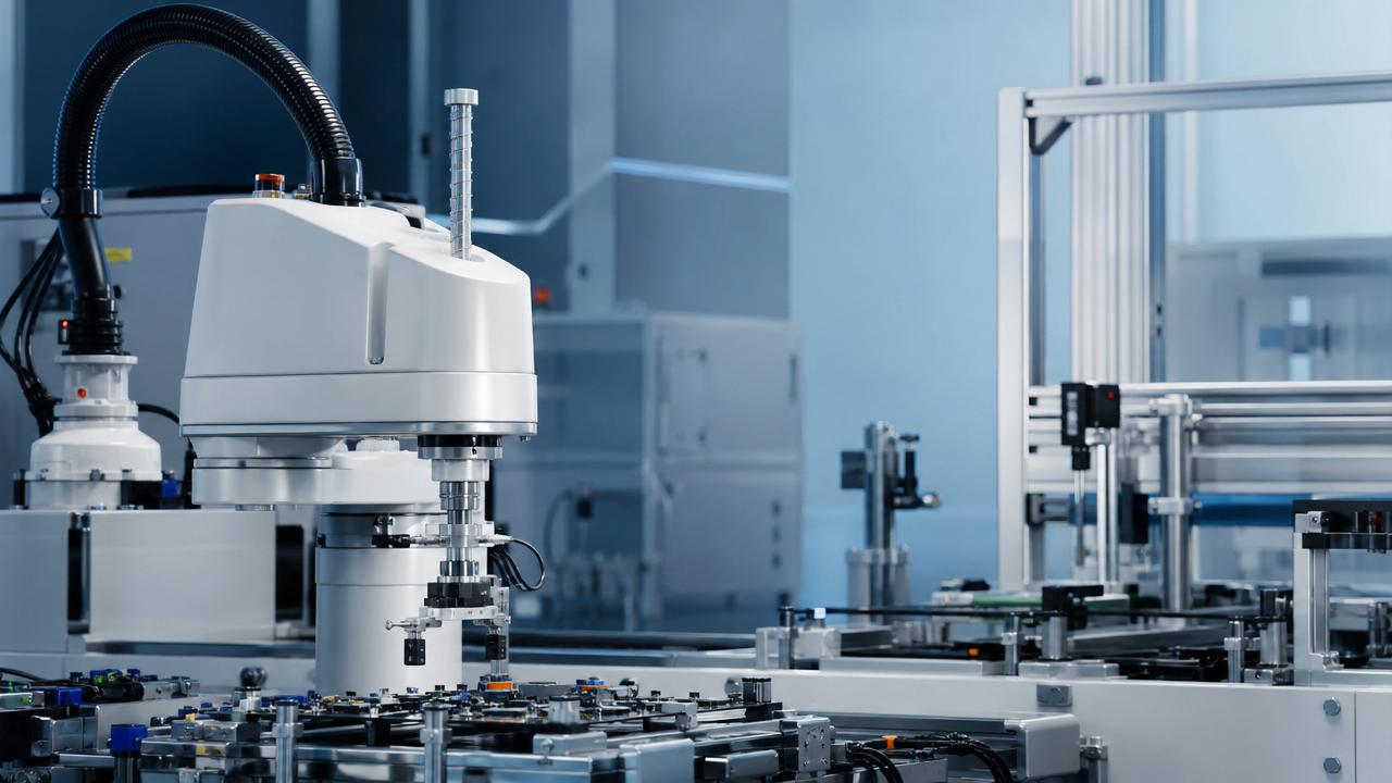 Is a SCARA robot factory ready for automotive assembly demand?