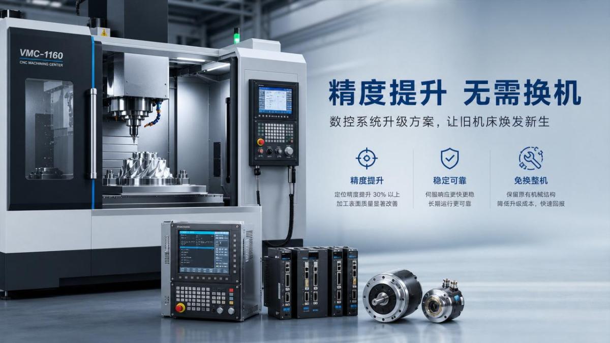 CNC control upgrades that improve precision without full replacement CNC control upgrades that improve precision without full replacement