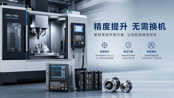 CNC control upgrades that improve precision without full replacement