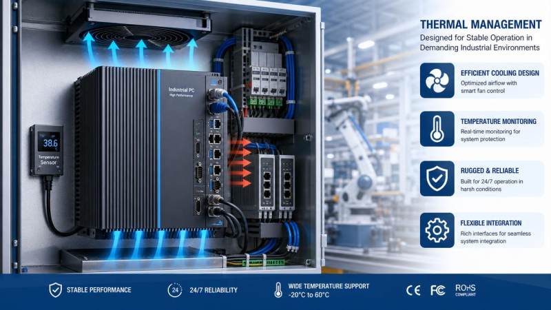 Industrial PC thermal management failures often start small Industrial PC thermal management failures often start small