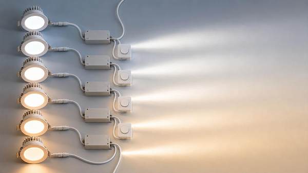 Are LED lights dimmable without flicker?