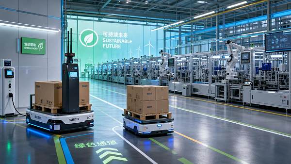 Sustainable Logistics with AGV/AMR: Where Automation Cuts Emissions