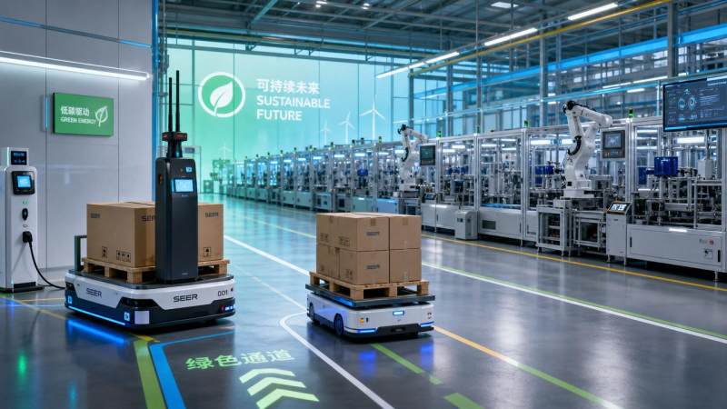 Sustainable Logistics with AGV/AMR: Where Automation Cuts Emissions