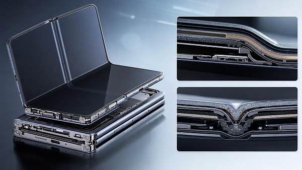 Foldable Screen Technology for Mobile Devices: Materials, Hinge Design, and Failure Points
