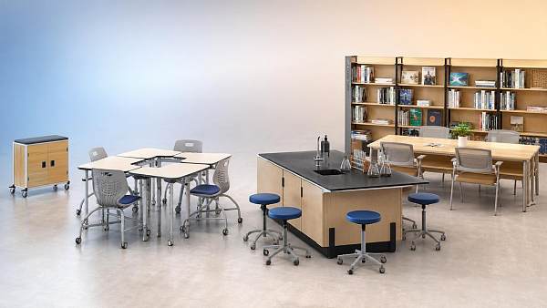 Educational Furniture Types Explained: What to Use in Classrooms, Labs, and Libraries