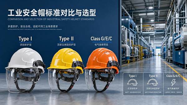 Industrial Hard Hats: Types, Safety Ratings, and How to Choose the Right Class