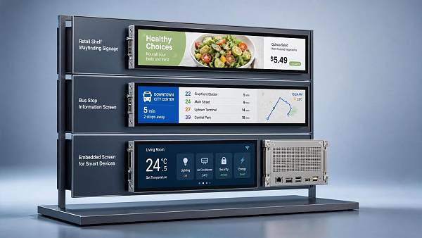 How to Choose a Stretched LCD Display OEM for Retail, Transit, and Smart Equipment