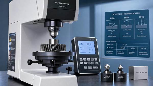 Rockwell Metal Hardness Testing Explained: Scale Selection, Test Loads, and Common Errors