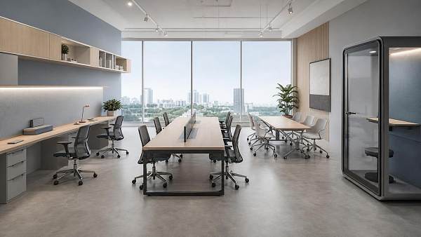 Modern Office Furniture for Small Businesses: How to Choose Layouts That Save Space