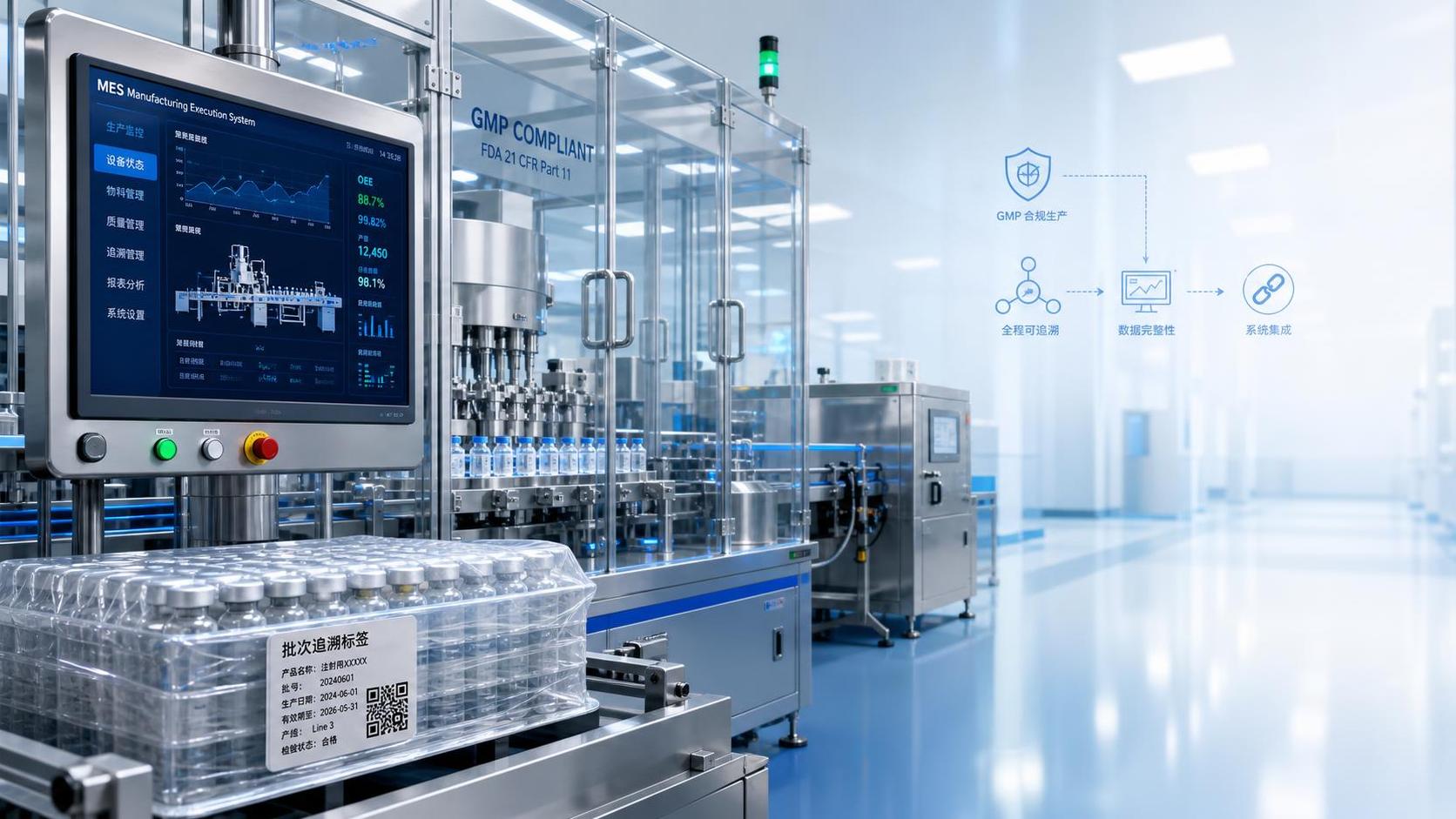 MES Integration for Pharmaceuticals: How to Meet GMP, Traceability, and Validation Needs