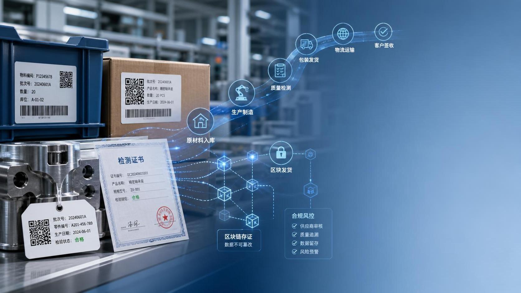How Blockchain in Supply Chain Improves Traceability and Reduces Compliance Risk