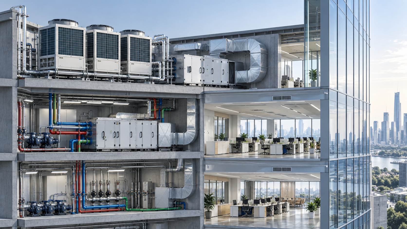 Selecting HVAC Systems for Commercial Buildings: Capacity, Efficiency, and Zoning