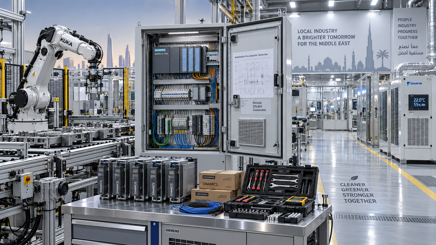 Comparing Industrial Solutions in the Middle East: Compatibility and Local Support