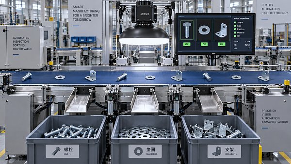 Choosing Vision-Based Industrial Sorting Systems for Mixed Metal Parts