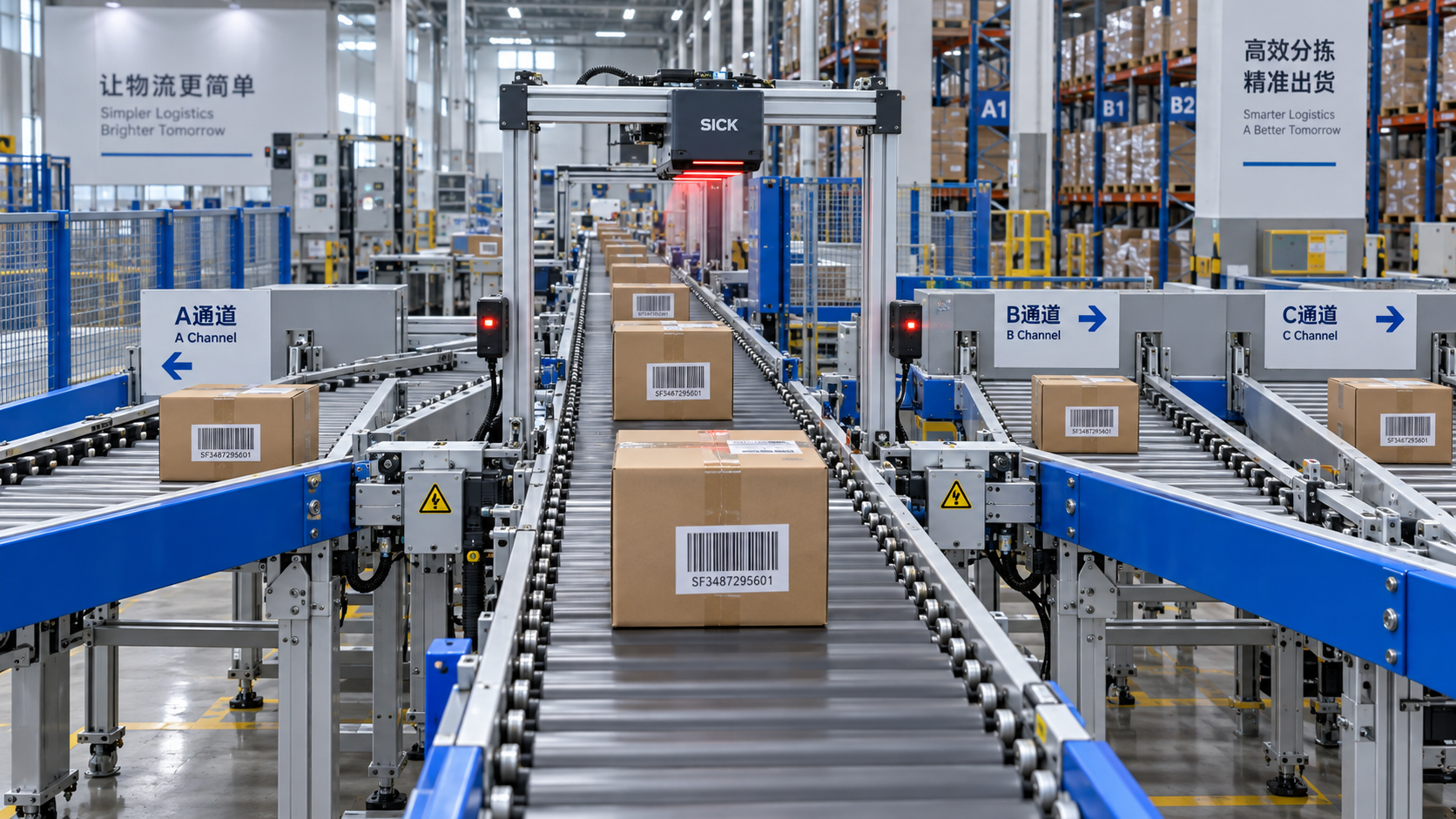 Automated Sorting for Warehouses: From Barcode Scanning to Order Routing