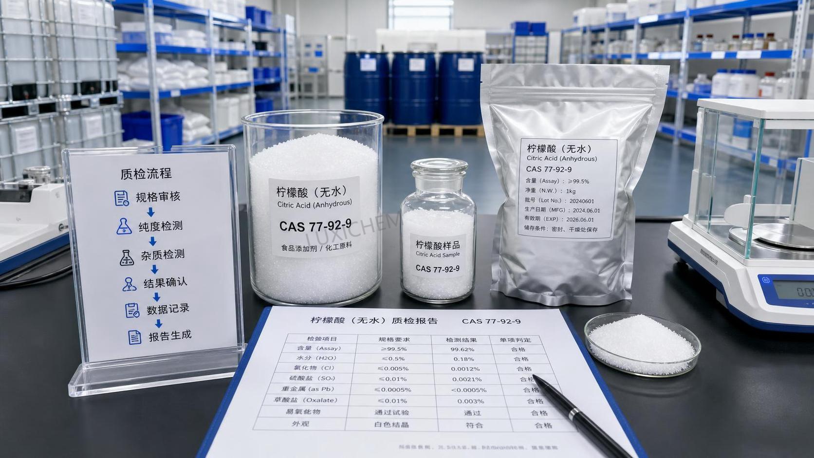 Citric Acid 77-92-9 Specification Sheet: Key Data Points Quality Teams Should Check Citric Acid 77-92-9 Specification Sheet: Key Data Points Quality Teams Should Check