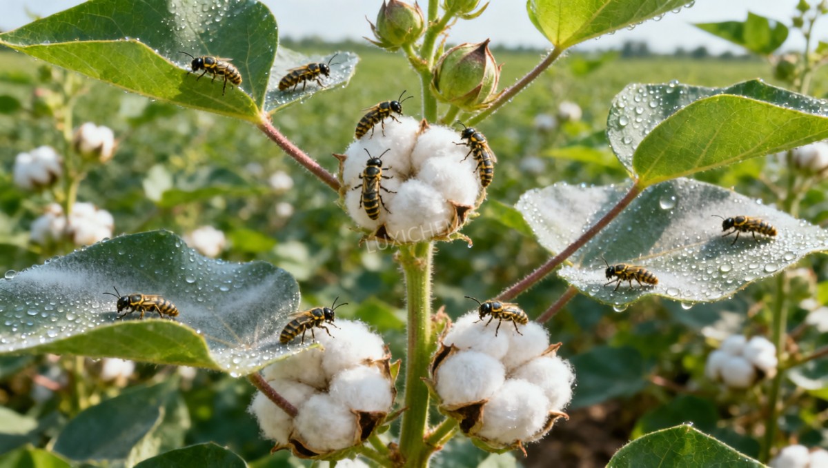 When to Choose Contact vs Systemic Insecticides for Cotton Bollworm Control — Based on Pest Behavior & Canopy Penetration Needs