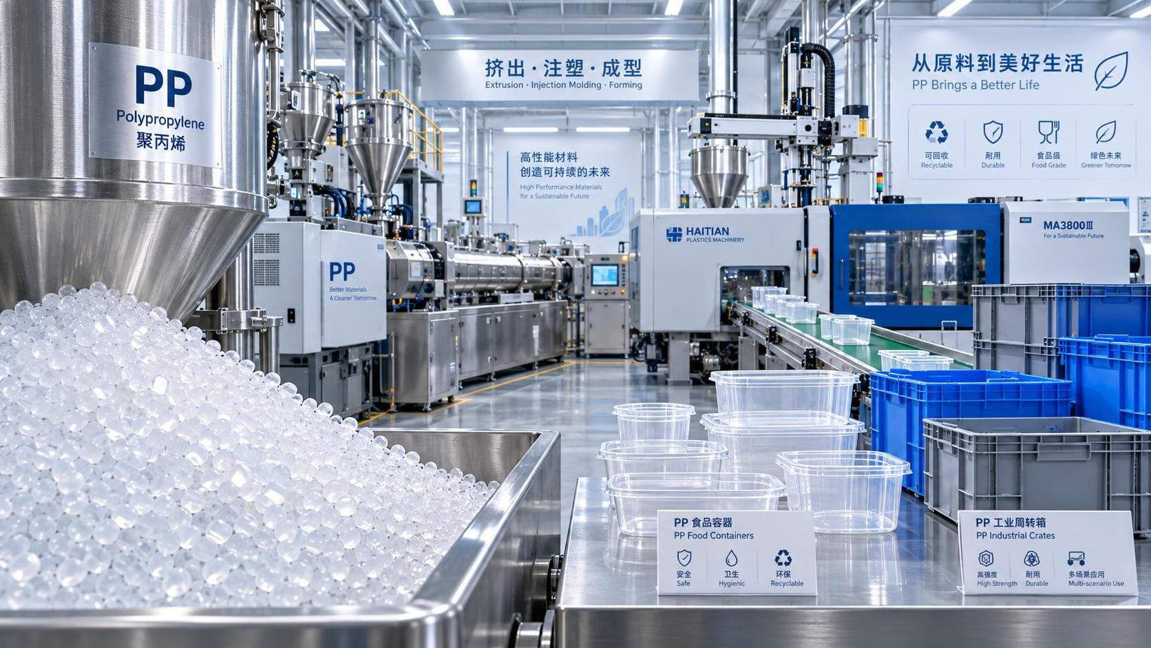 PP Raw Material Explained: Grades, Processing Methods, and End-Use Applications PP Raw Material Explained: Grades, Processing Methods, and End-Use Applications