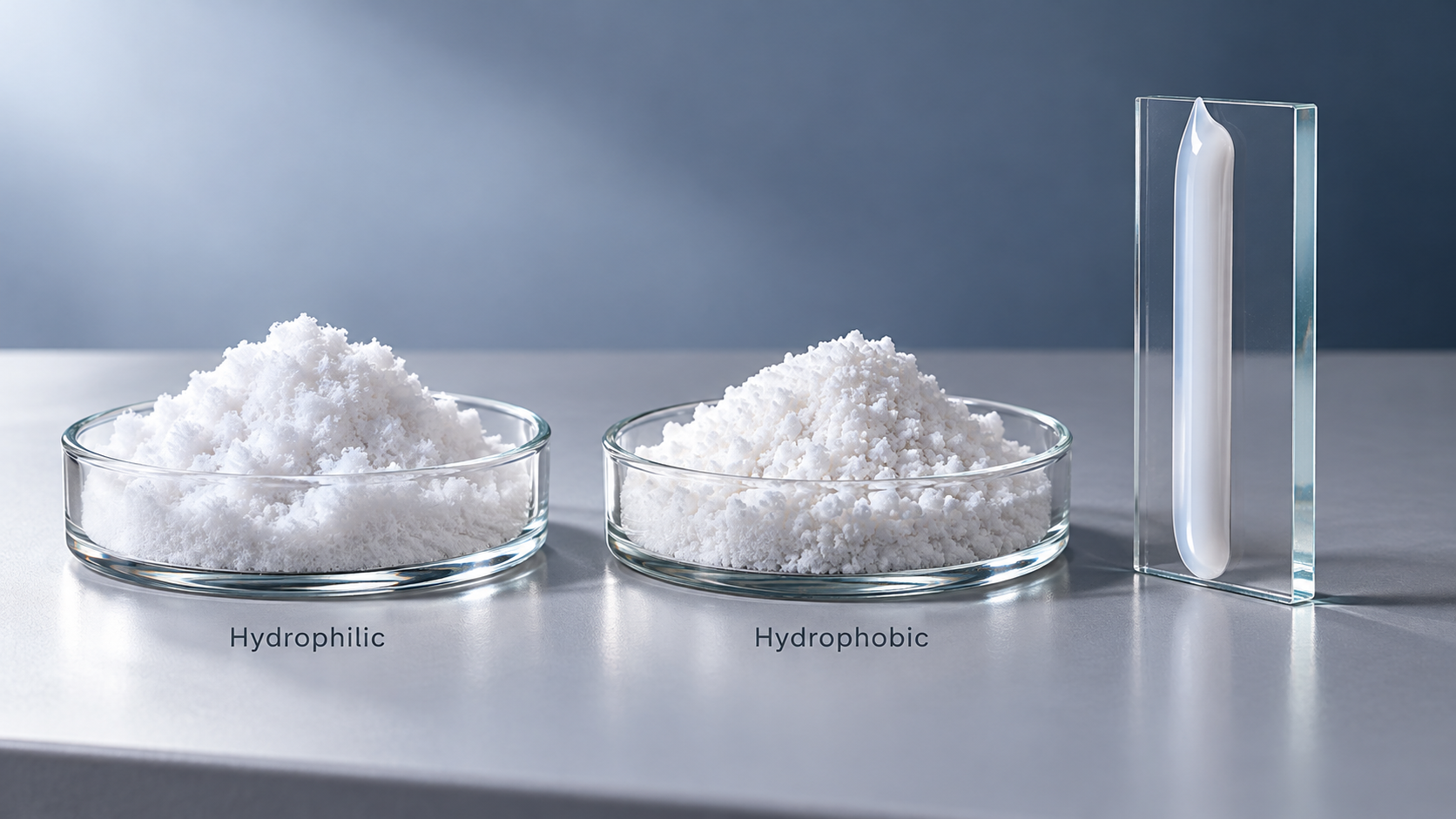 Hydrophilic vs. Hydrophobic Fumed Silica for Silicone Sealants