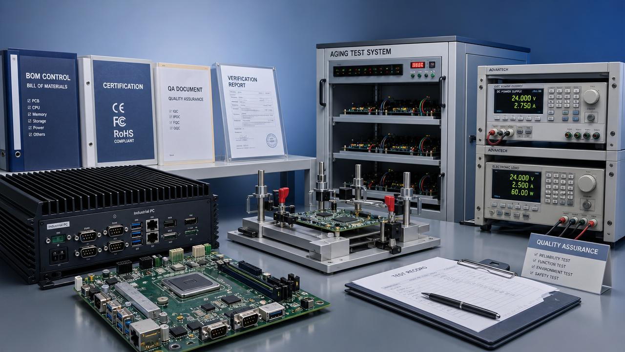 How to vet an industrial pc oem factory before ordering