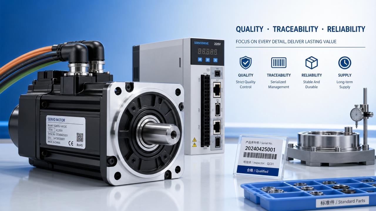 Why a servo motor manufacturer matters more than specs