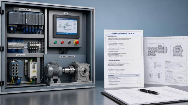 A clear automation engineering quotation avoids costly rework