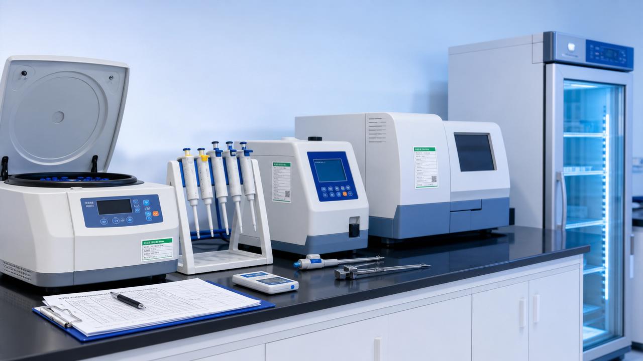 How often should laboratory equipment maintenance be done?